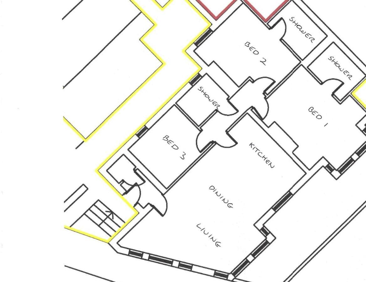Apartment Three - Free Private Car Park - Sleeps 6 - 3 Shower Rooms - By Ocean City Retreats Плимът Екстериор снимка